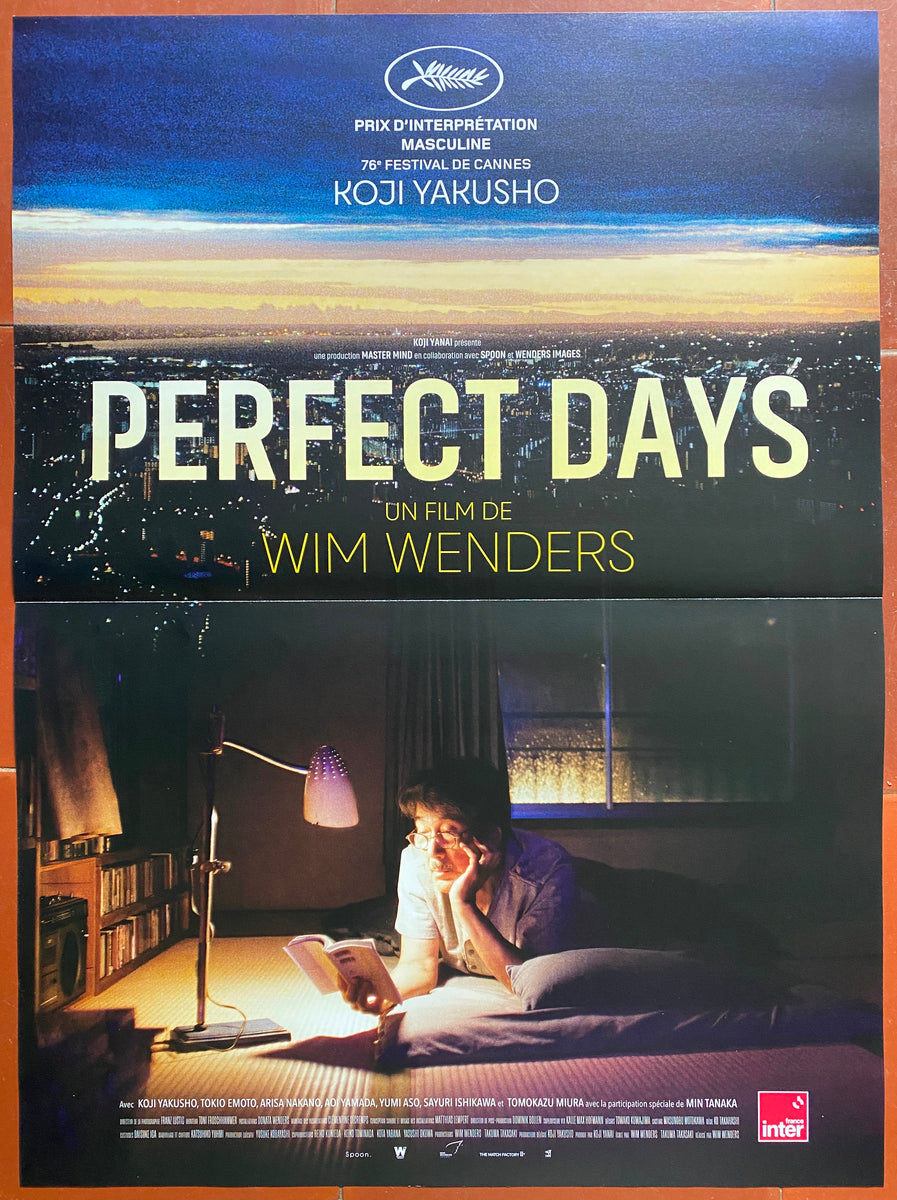 ポスター PERFECT DAYS 役所広司 WIM WENDERS 東京柄本 40x60cm – CINEAD