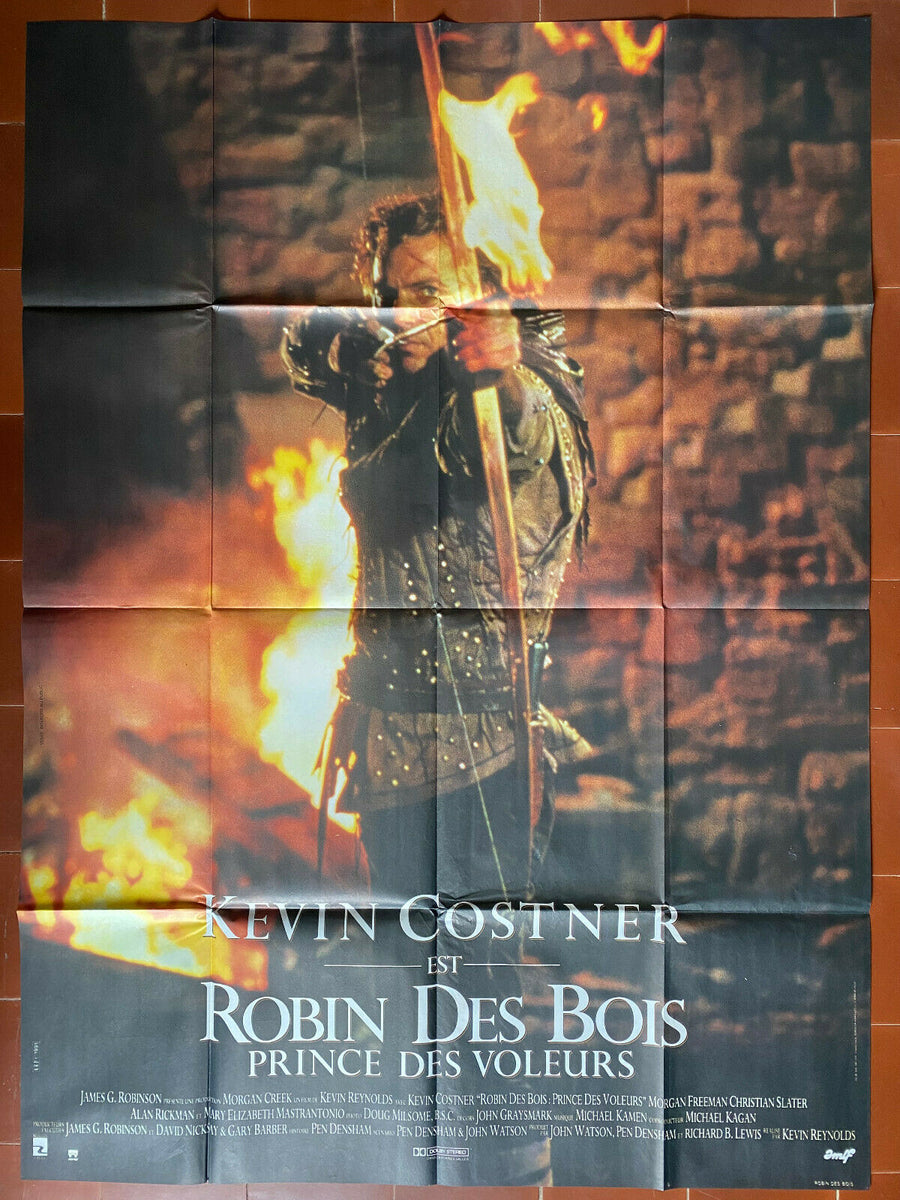 Affiche ROBIN DES BOIS Kevin REYNOLDS Kevin COSTNER 120x160cm CINEAD