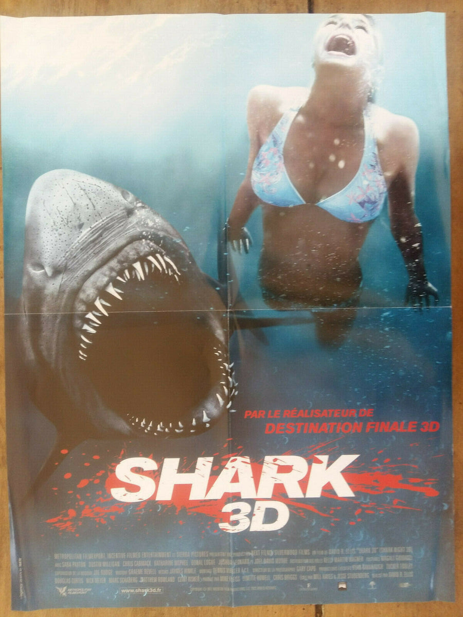 ポスター SHARK 3D デイビス R. エリス ジョーシャーク オーシャン 