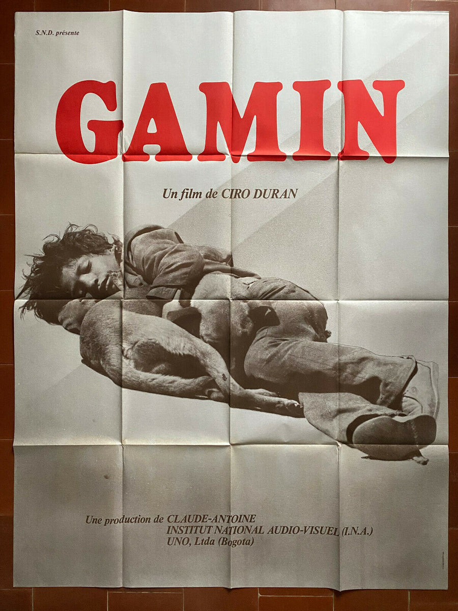 Poster GAMIN Ciro DURAN Bogota Colombia 120x160cm CINEAD