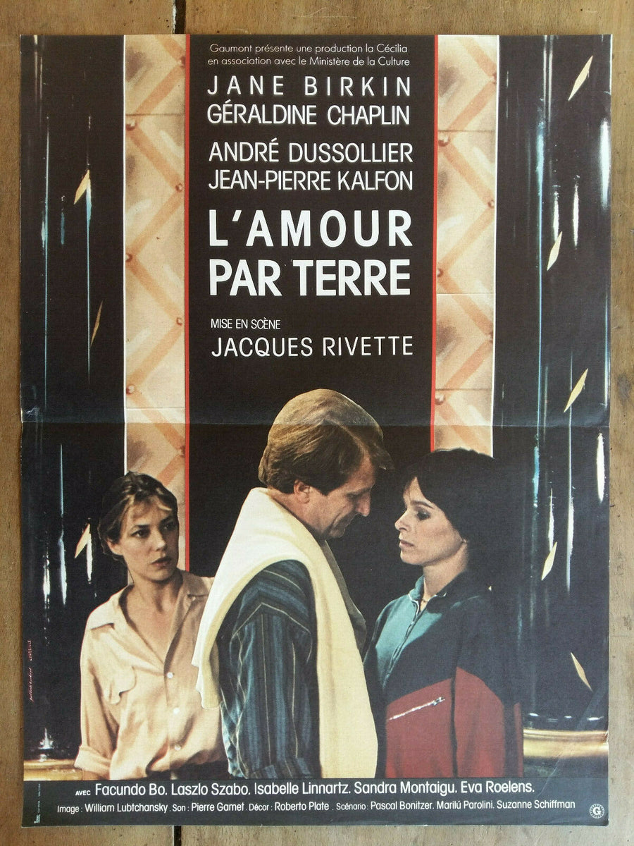 ポスター LOVE ON THE EARTH ジャック・リベット ジェーン・バーキン ジェラルディン・チャップリン 40x60cm – CINEAD