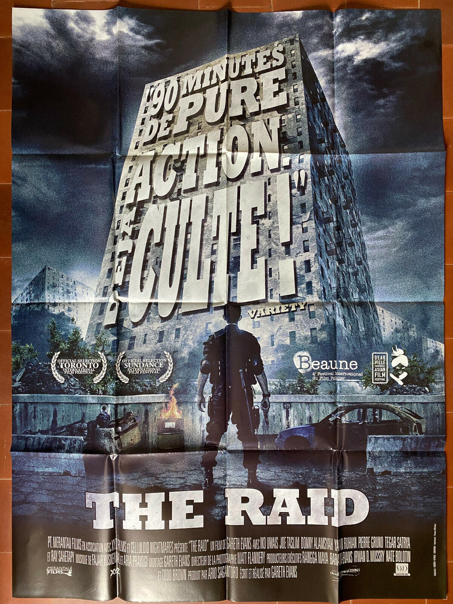 THE RAID ポスター ギャレス・エヴァンス ジョー・タスリム トニー 