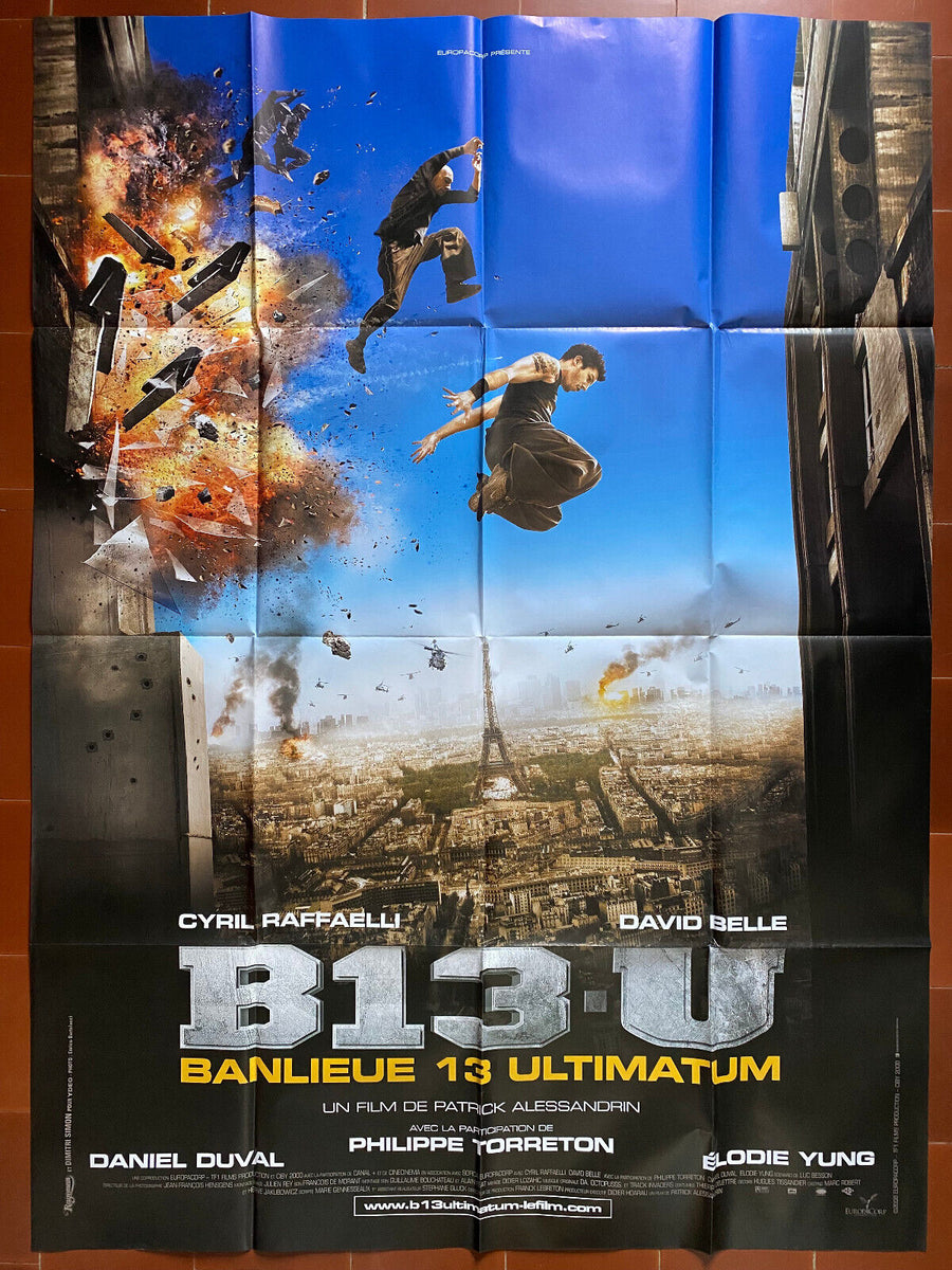 Affiche B13 U BANLIEUE 13 ULTIMATUM Patrick ALESSANDRIN David BELLE 12 ...