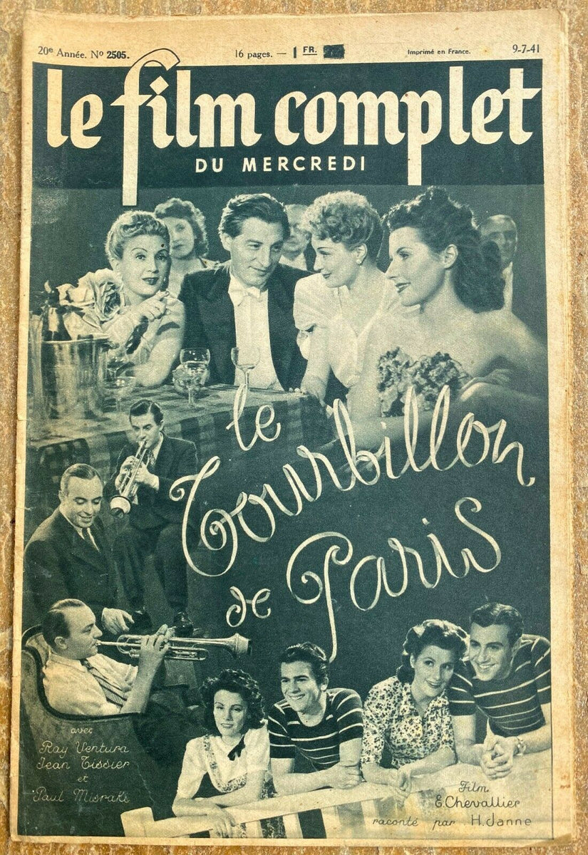 Magazine LE FILM COMPLET n°2505 LE TOURBILLON DE PARIS Ray Ventura 194 –  CINEAD