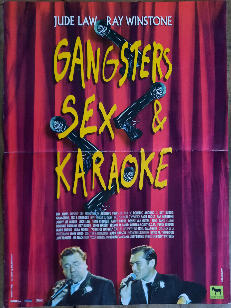 Poster Gangsters Sex And Karaoke Jude Law Ray Winstone 40x60cm Cinead