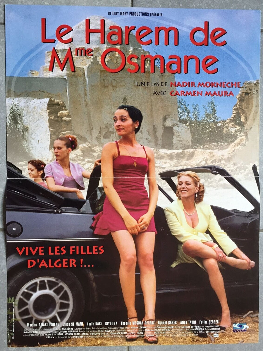 Poster THE HAREM OF Mme OSMANE Nadir Moknèche CARMEN MAURA 40x60cm * –  CINEAD