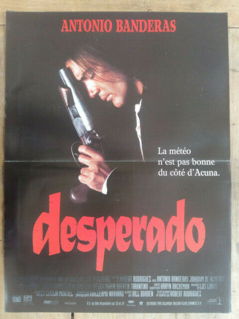 ポスター DESPERADO ロバート・ロドリゲス アントニオ・バンデラス 40x60cm – CINEAD