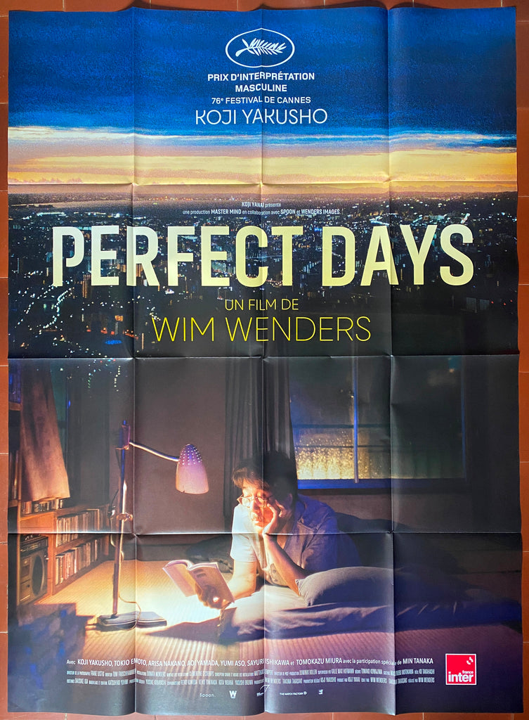 ポスター PERFECT DAYS 役所広司 WIM WENDERS 東京柄本 120x160cm – CINEAD