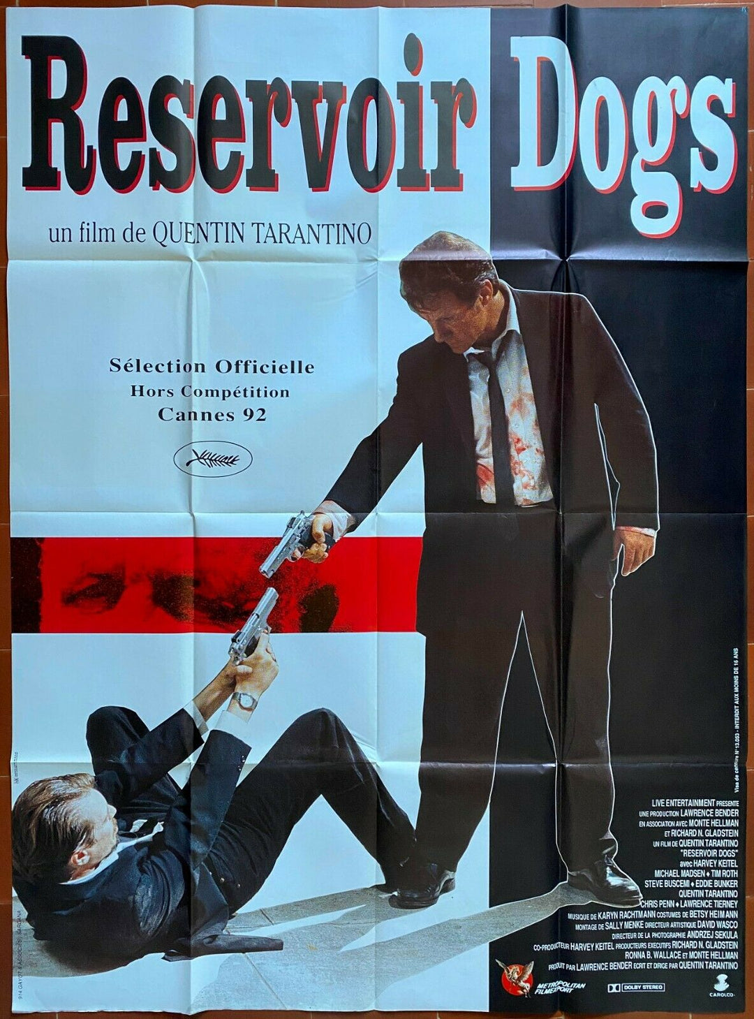 ポスター RESERVOIR DOGS ハーベイ・カイテル クエンティン・タランティーノ ティム・ロス 120x160cm – CINEAD