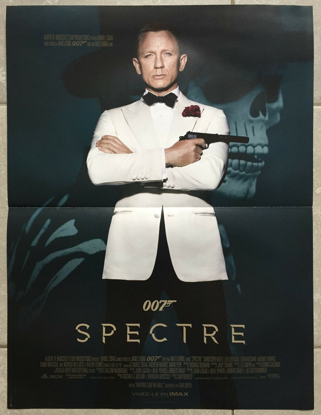 ポスター 007 SPECTER ジェームズ・ボンド ダニエル・クレイグ レア・セドゥ 40x60cm – CINEAD