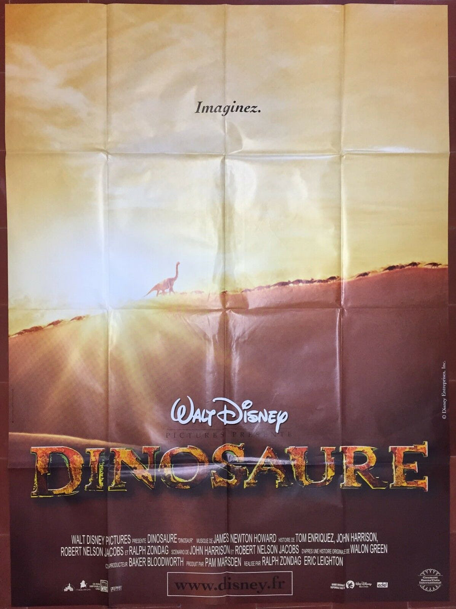 Poster DINOSAUR Dinosaur ERIC LEIGHTON Ralph Zondag 120x160cm b – CINEAD