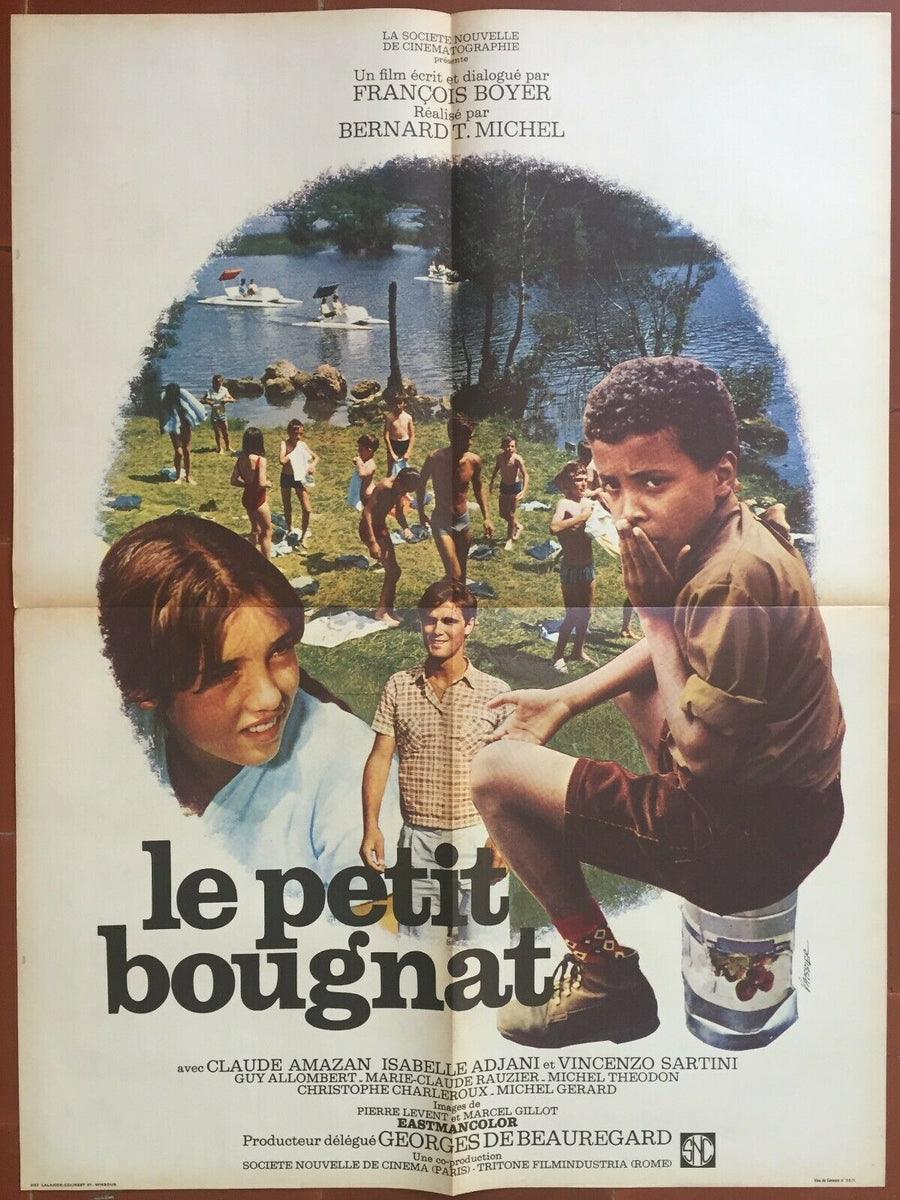 Poster LE PETIT BOUGNAT Claude Amazan ISABELLE ADJANI 60x80cm – CINEAD