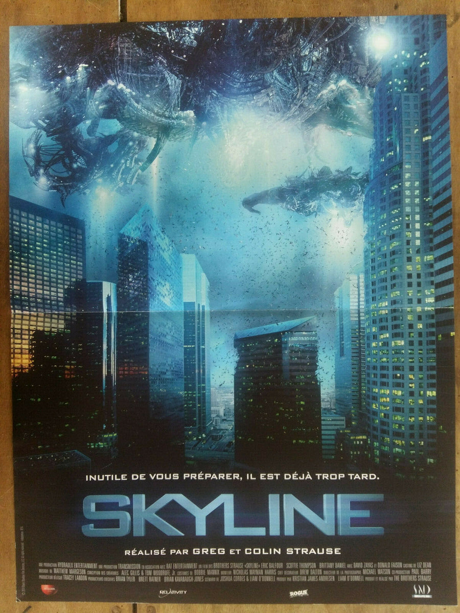 Poster SKYLINE The Brothers STRAUSE Eric BALFOUR Scottie THOMPSON 40x6 ...