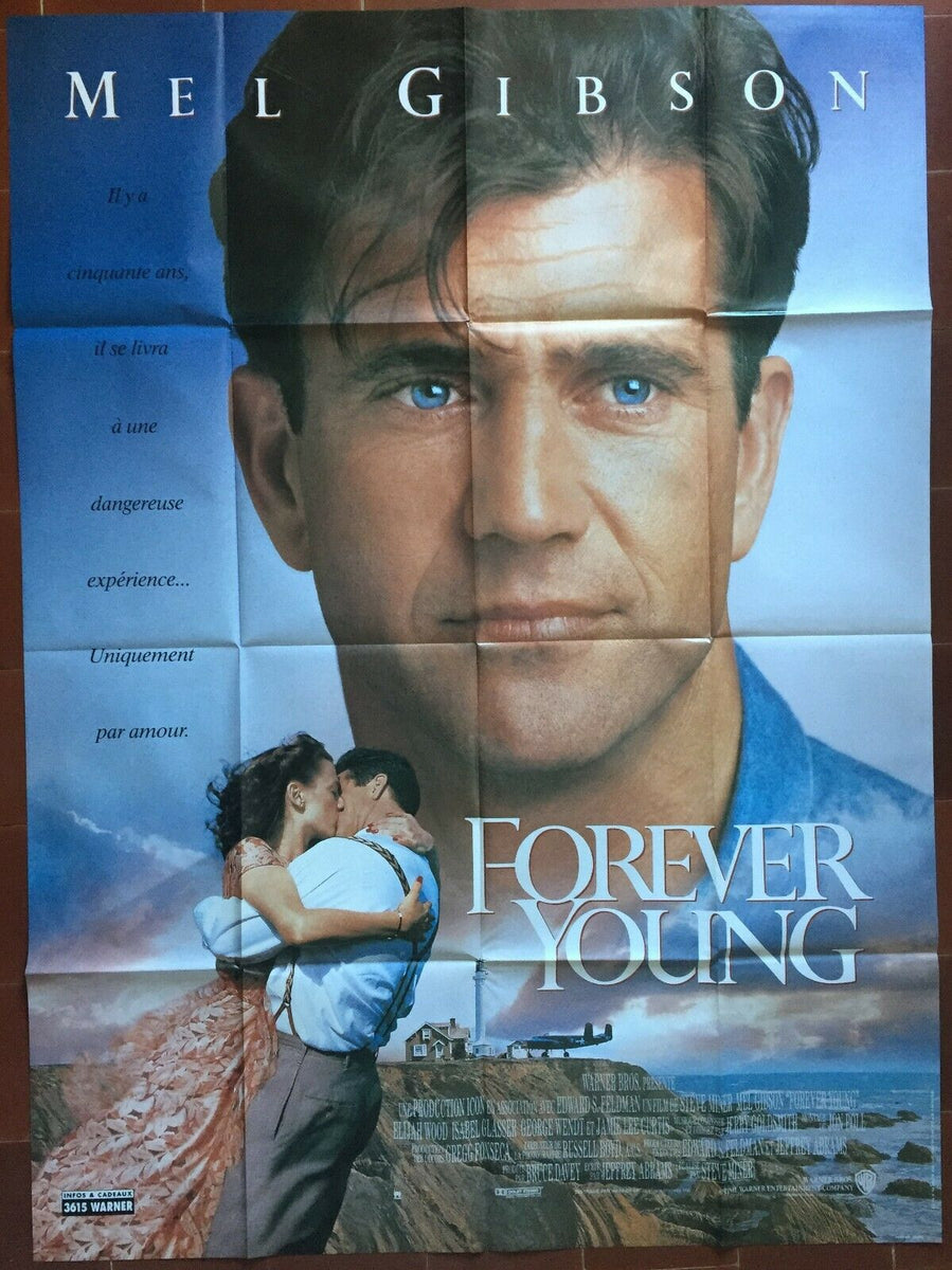 FOREVER YOUNG poster Jamie Lee Curtis MEL GIBSON 120x160cm – CINEAD