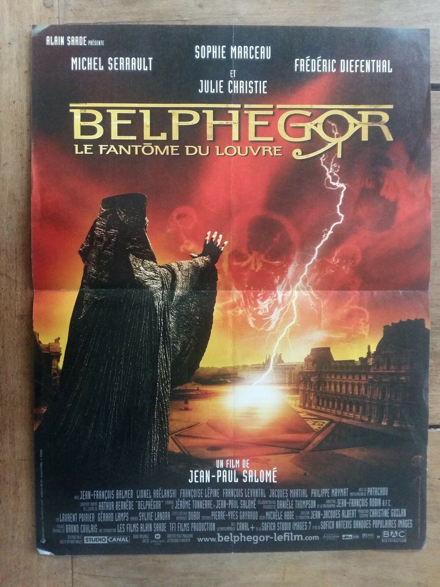 Poster BELPHEGOR the ghost of the louvre SERRAULT&MARCEAU &DIE – CINEAD