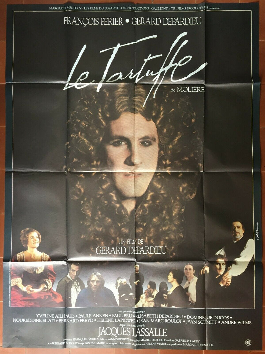 Poster LE TARTUFFE Molière GERARD DEPARDIEU François Périer 120x160cm ...