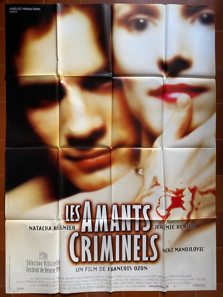 Affiche Les Amants Criminels Francois Ozon Jeremie Renier N Regnier 12