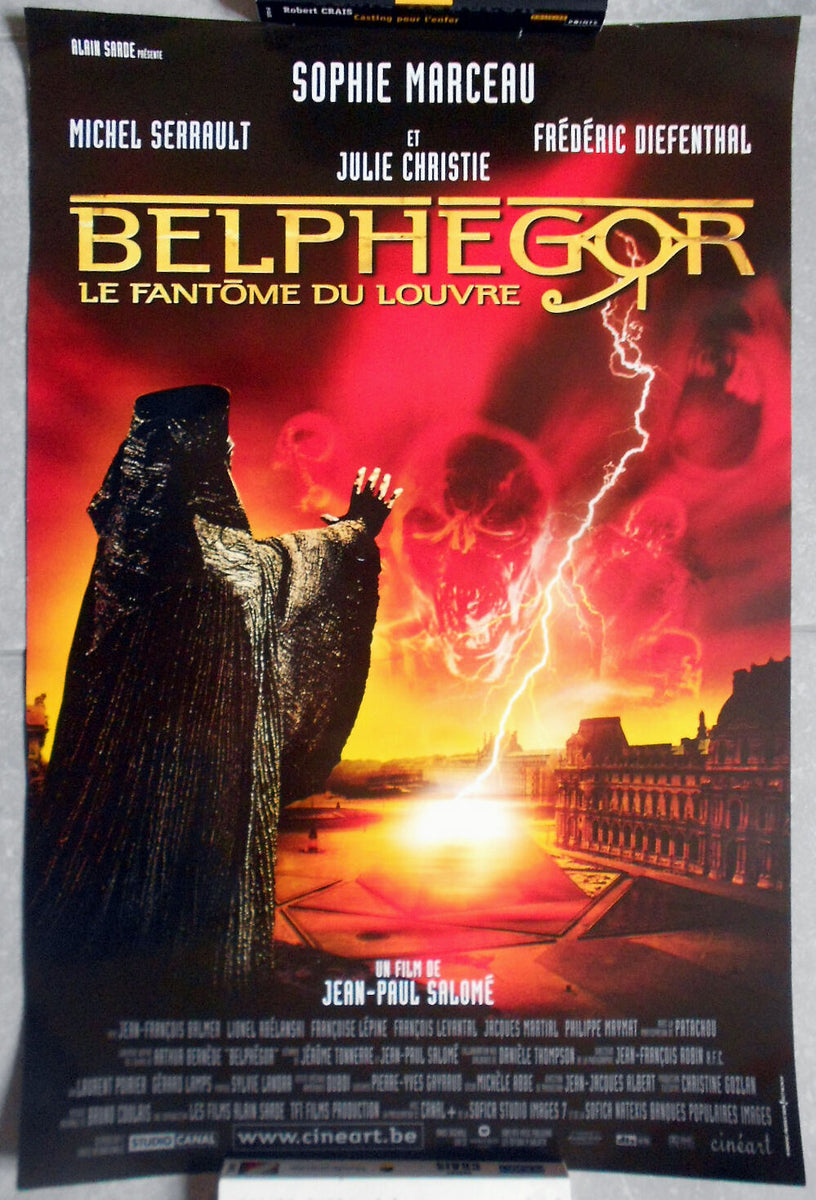 Poster BELPHEGOR THE PHANTOM OF THE LOUVRE Frédéric Diefenthal SOPHIE ...