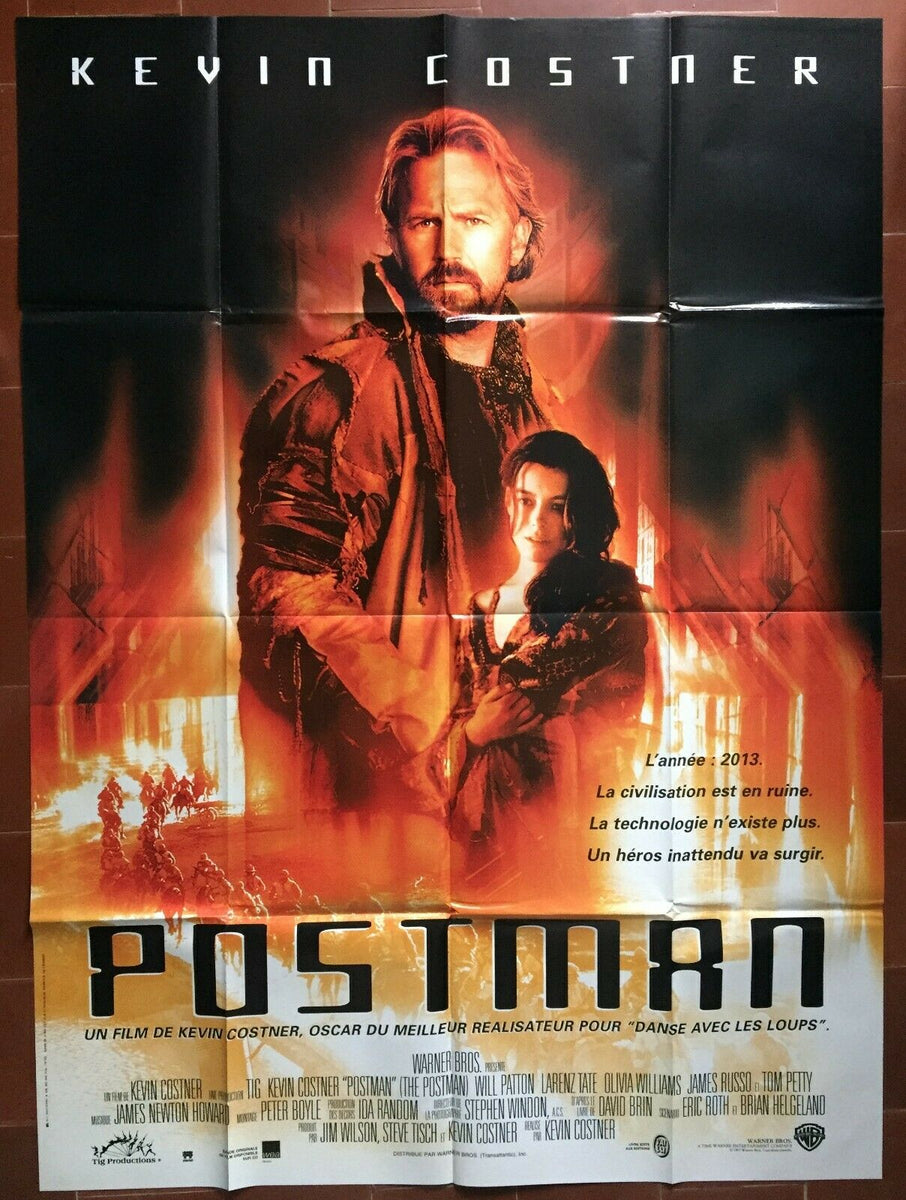 Poster THE POSTMAN Will Patton KEVIN COSTNER Larenz Tate 120x160cm ...